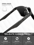 Carbon Fiber Temple Polarized Sunglasses S52