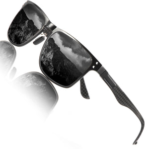 Carbon Fiber Temple Polarized Sunglasses S52