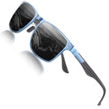 Carbon Fiber Temple Polarized Sunglasses S52