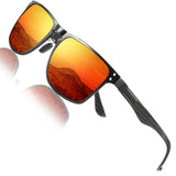 Carbon Fiber Temple Polarized Sunglasses S52