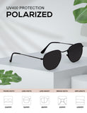 Trendy Hexagon Sunglasses For Women Men, New Polarized Square Sun glasses