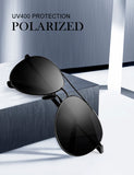 Upgraded Aviator Sunglasses Trendy Polarized Sun Glasses with UV Protection