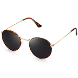 Polarized Round Sunglasses for Women Men Circle